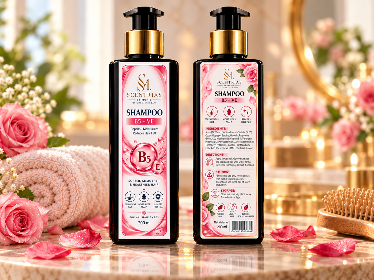 B5 + Vitamin E Shampoo – 200ml