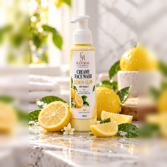 LEMON GLOW CREAMY FACE WASH