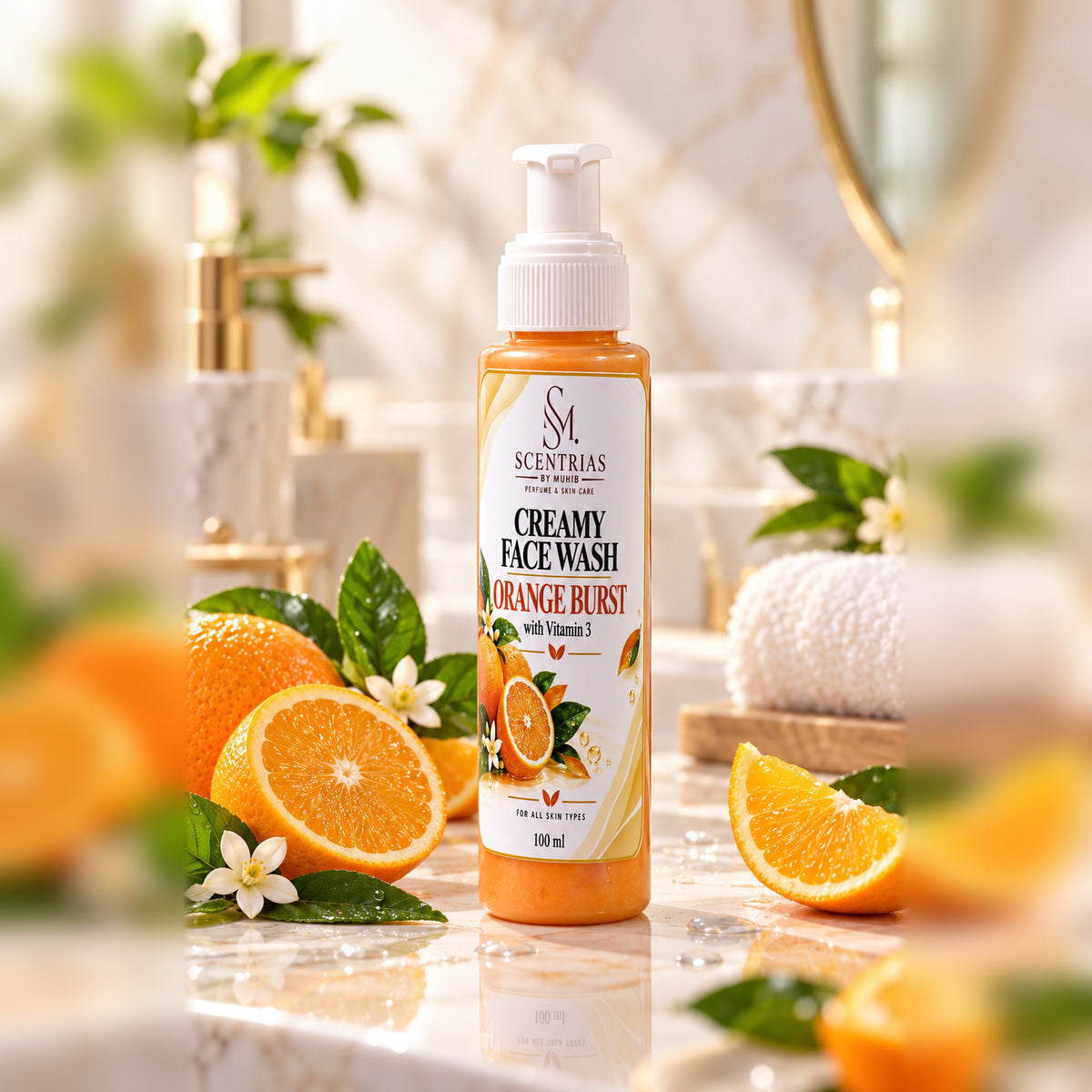 ORANGE BURST CREAMY FACE WASH