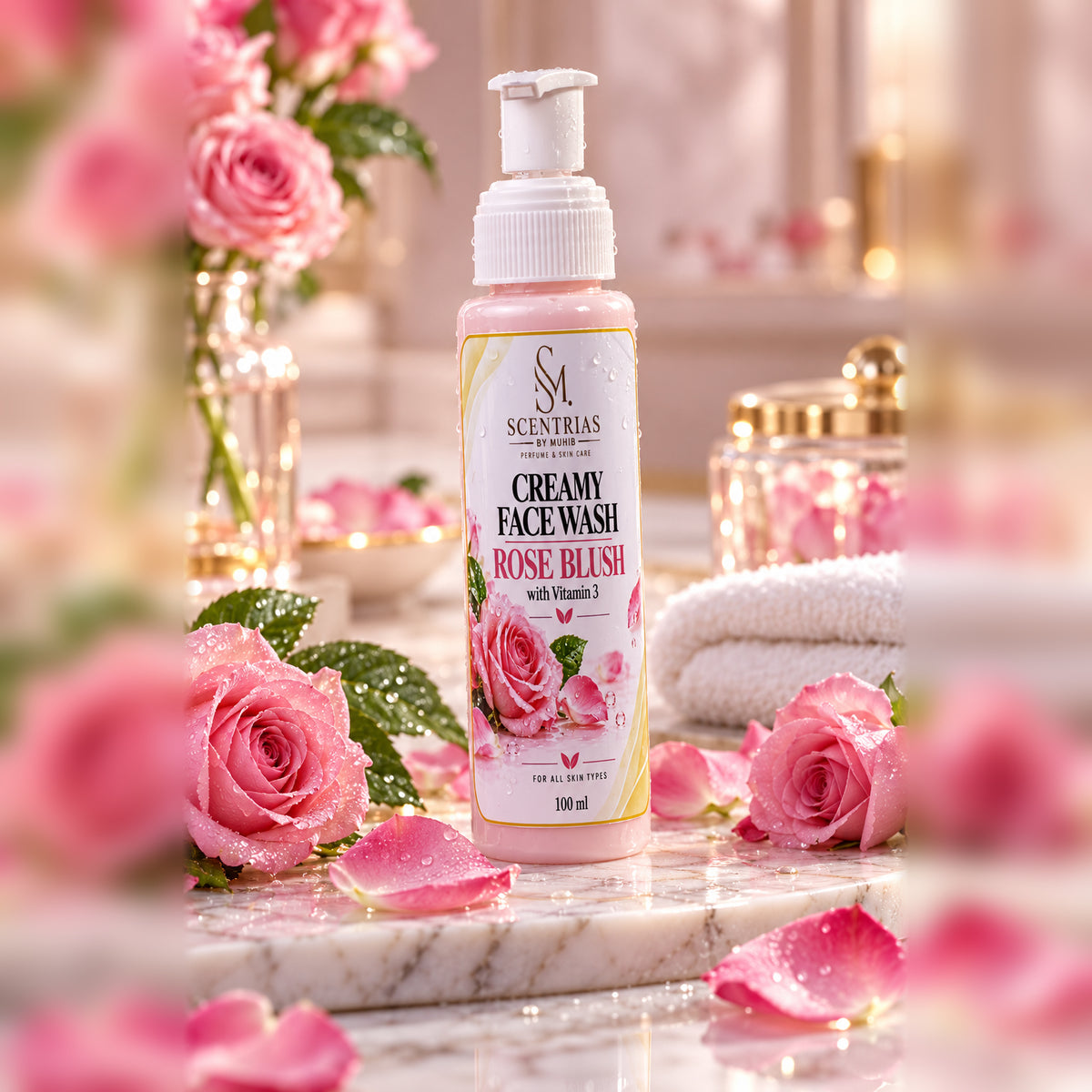 ROSE BLUSH CREAMY FACE WASH