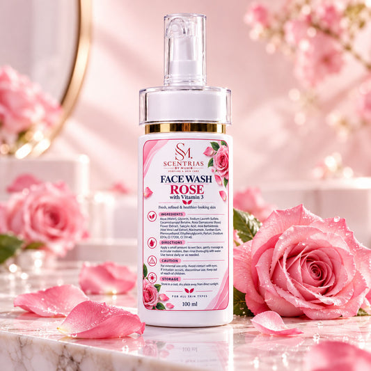 ROSE FACE WASH