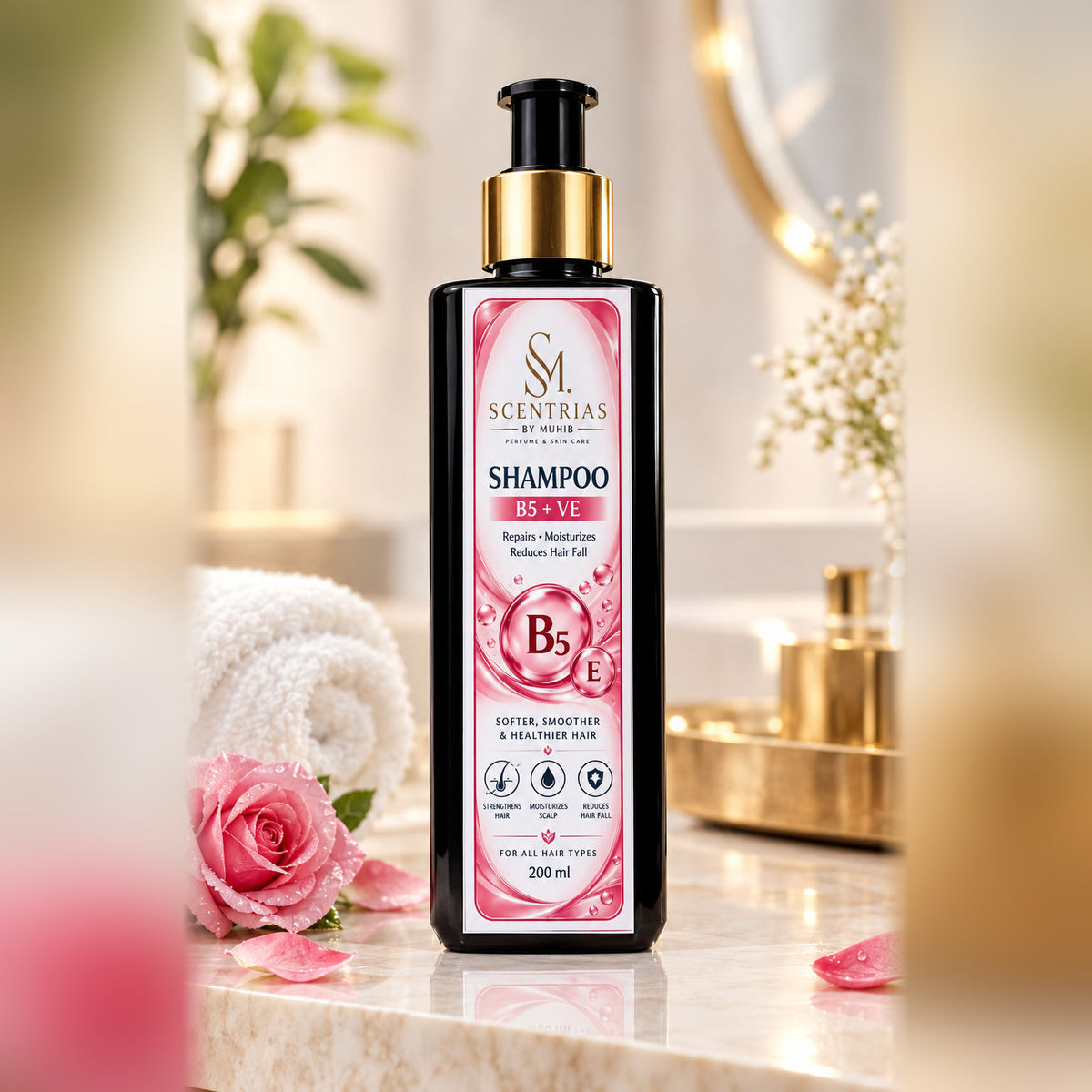 B5 + Vitamin E Shampoo – 200ml